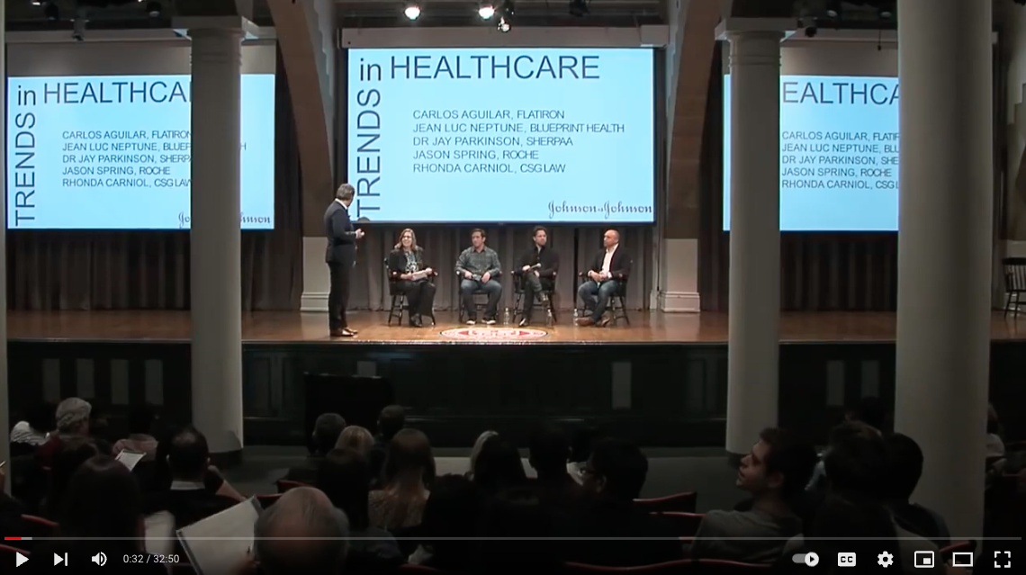 Cornell Tech Trends in Healthcare Panel 2016